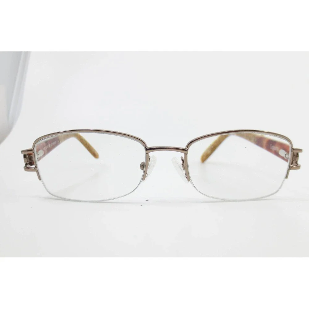 Legacy WR 5101 BR Eyeglasses Bronze Brown Tortoise Semi Rimless 50-18-135 Frames